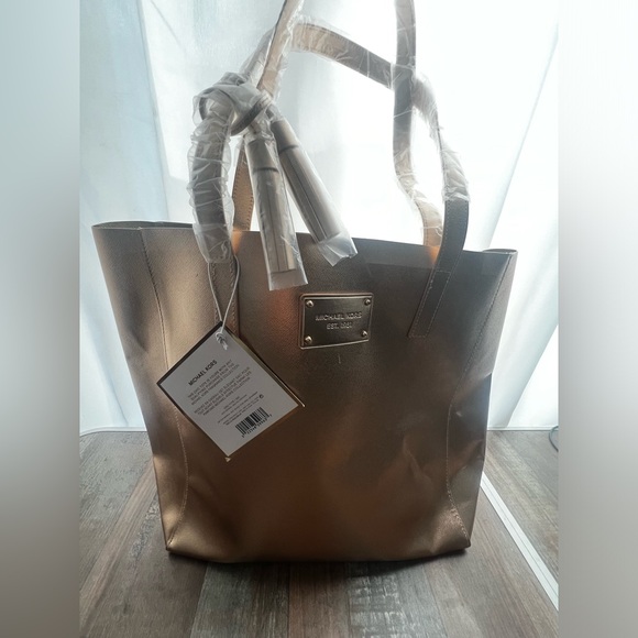 MICHAEL KORS Rose Gold Tote Bag - Picture 2 of 7